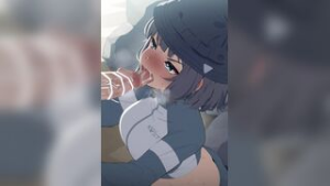 Mizumizuni Saki (Blue Archive) Sound Edit - blue archive animation on Crohasit