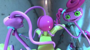 Mommy long lege cowgirl in player - Poppy Playtime animation on Crohasit
