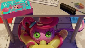 Mommy long lege giving blowjob - Poppy Playtime animation on Crohasit