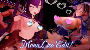 Mona Lisa edit! - Genshin Impact animation on Crohasit