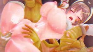 Monsters vs. Reisalin Stout - ﻿3D animation on Crohasit