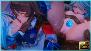 N°33 Hu tao – Furina – Genshin Impact [Commission] - ﻿3D animation on Crohasit