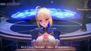 NO.054 Saber [MOMO] - ﻿3D animation on Crohasit