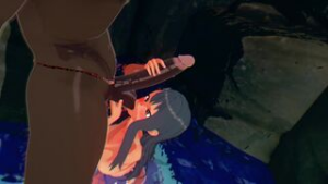 Nagatoro At The Beach - Nagatoro animation on Crohasit