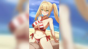 Nero Claudius (swimsuit) [Tosaka Chicken Farm] - Fate animation on Crohasit