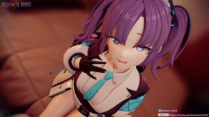 Ngon MMD Yuuka Ahegao - ﻿3D animation on Crohasit