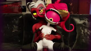 Niffty vs. Forces of I.M.P. - Hazbin Hotel animation on Crohasit