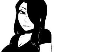 Nila flashing her tiddies - 2D animation on Crohasit