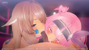 [Nimoji] Kikyo & Selestia Double Massage (Full Compilation) - ﻿3D animation on Crohasit
