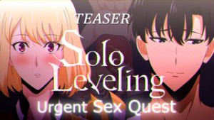 [Nipuru] Solo Leveling – Sung Jin Woo x Cha Hae In (Urgent Sex Mission) Teaser - 2D animation on Crohasit