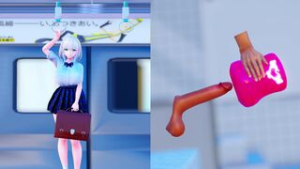 Noelle Magic Onahole - ﻿3D animation on Crohasit