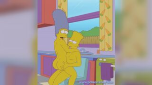 Older Marge - The Simpsons animation on Crohasit