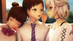 On the bus ride home - Hololive animation on Crohasit