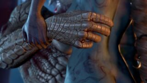 Orin X Dark Urge - baldurs gate animation on Crohasit