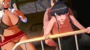 Osana Najimi fucking Komi-san - Komi-san wa Comyushou desu animation on Crohasit