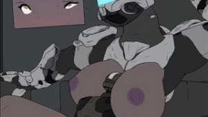 Our Ranger Elite meeting her ODST-BF for the first time - Halo animation on Crohasit