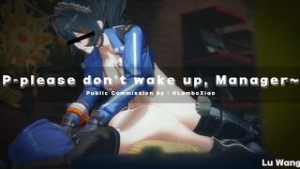 P-please don’t wake up, Manager~[HD][60FPS][Sound] - ﻿3D animation on Crohasit