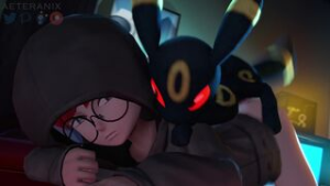 Penny Satisfying her Umbreons Needs [AetrixSFM] - ﻿3D animation on Crohasit