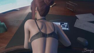 Primronse fucking in lingerie - ﻿3D animation on Crohasit