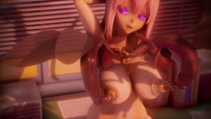 Purple Eyes,Pink Pussies! 2 - iwara animation on Crohasit