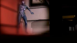 Pussyhugger (Liara) - ﻿3D animation on Crohasit