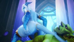Pyrista is a slut - ﻿3D animation on Crohasit