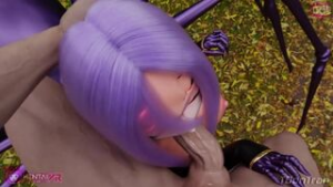 Rachnera Blowjob - Monster Musume No Iru Nichijou animation on Crohasit