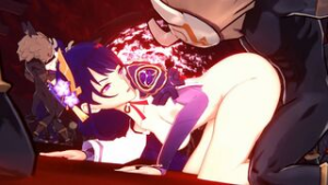 Raiden Shogun And Hilichurl [JygreAnimation] - ﻿3D animation on Crohasit