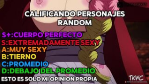 Rankeando Personajes - Hentai animation on Crohasit