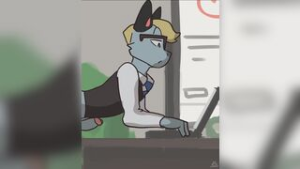 Raymond and the Mayor - Animal Crossing animation on Crohasit