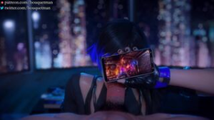 Reina Mishima (original) [bouquetman] - ﻿3D animation on Crohasit