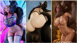 Rekin Horseman Compilation - ﻿3D animation on Crohasit