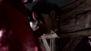 Resident Evil 2 Remake Claire Redfield Death A - Resident Evil animation on Crohasit