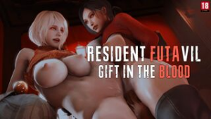 Resident Futavil [SUB-ESP | 4K | 60FPS] - ﻿3D animation on Crohasit