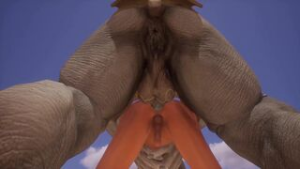 Rino breeding bitch (Gay) - Wild Life animation on Crohasit