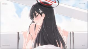 Rio (v1) [Yesui] - blue archive animation on Crohasit