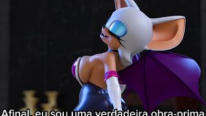 Rouge doing titjob [Redmoa] PTBR - ﻿3D animation on Crohasit