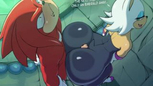 Rouge teasing Knuckles - Sonic the Hedgehog animation on Crohasit