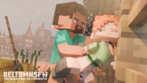 STEVE ADVENTURES – MINECRAFT SEX MOD STEVE FUCK ALEX – ANIMATION (BeltomNSFW) - ﻿3D animation on Crohasit