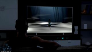 Sadako pays a visit - ﻿3D animation on Crohasit
