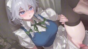 Sakuya Izayoi - Touhou animation on Crohasit