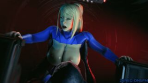 Samus Aran Vs Space Goblin [26RegionSFM] - ﻿3D animation on Crohasit