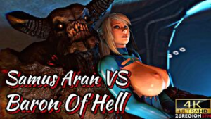 Samus VS Baron Of Hell [26RegionSFM][4K60FPS] - ﻿3D animation on Crohasit