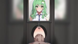 Sanae Kochiya (Touhou) [Buckethead Ero] - Touhou animation on Crohasit
