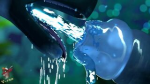 Selfcest scalie - ﻿3D animation on Crohasit