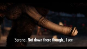 Serana & Shadowmere (4K) - ﻿3D animation on Crohasit