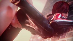 Shepard against the wall - ﻿3D animation on Crohasit