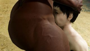 Shexxx Beach – Redheadfuta - ﻿3D animation on Crohasit