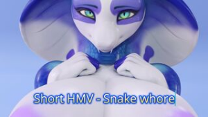 Short HMV – Snake whore - ﻿3D animation on Crohasit