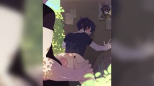 Shoto Messing Around in Public - 2D animation on Crohasit